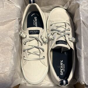 NWT Sperry Top-Siders White Size 8.5